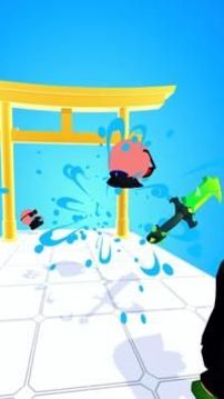 刀劍忍者斬?fù)粜姓?D游戲截圖1