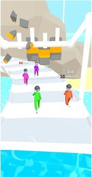 滑溜跑3D游戲截圖1