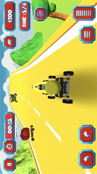水果車登山特技游戲截圖2