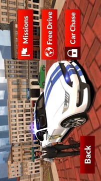 野馬警車駕駛游戲截圖2