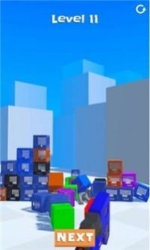 打倒牛奶箱3D游戲截圖2