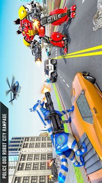 機(jī)器人警犬汽車游戲截圖2
