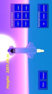 星際飛船3D著陸模擬游戲截圖1