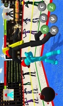 曲棍球手摔跤游戲截圖2