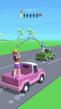 道路扣籃3D游戲截圖2