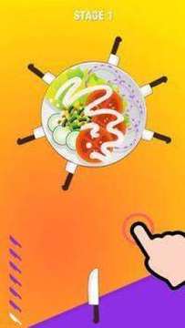 刀與食物游戲截圖3