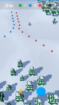 無盡的3D滑雪游戲截圖4