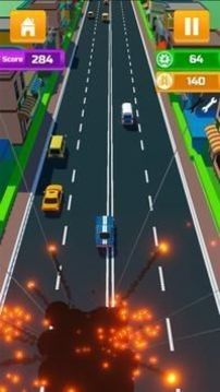 瘋狂交通賽車手游戲截圖2