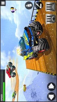 熱車特技蜘蛛俠汽車游戲截圖1