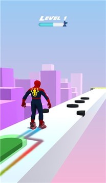 蜘蛛超人滑板鞋游戏截图2
