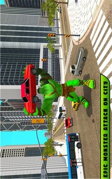绿巨人怪物城市游戏截图3