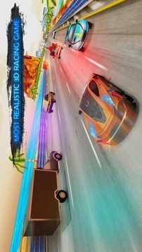 閃電汽車交通賽車游戲截圖2
