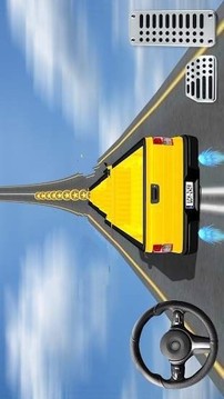 坡道特技飆車游戲截圖1