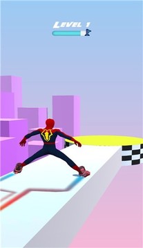 蜘蛛超人滑板鞋游戏截图3
