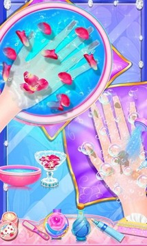 時尚美甲指甲護(hù)理游戲截圖1