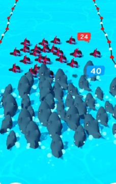 鯊魚群跑游戲截圖2