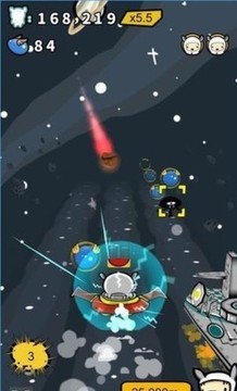 太空紙杯蛋糕游戲截圖1