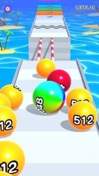 2048驚奇球游戲截圖1