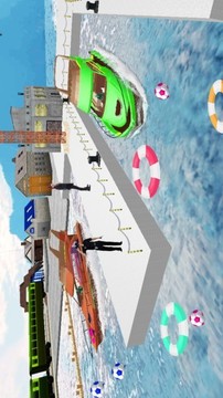 快艇駕駛船模擬器游戲截圖3