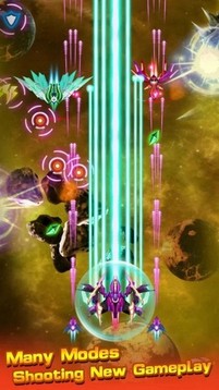 宇宙射手雷電戰(zhàn)機(jī)游戲截圖1