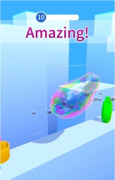 3D肥皂泡飞奔游戏截图3