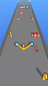 繩索和奔跑游戲截圖1