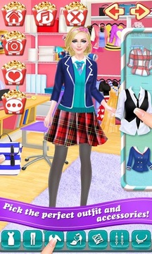 High School BFF - Movie Night游戲截圖3