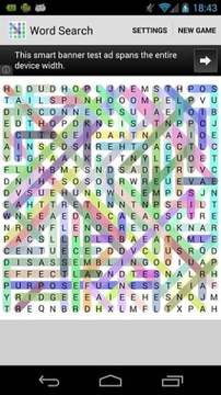 詞搜索拼圖 (Word Search)游戲截圖2