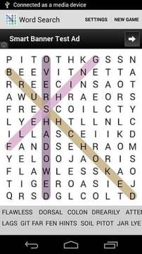 詞搜索拼圖 (Word Search)游戲截圖5