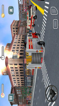 911消防车模拟器游戏截图2