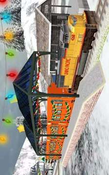 新年的圣誕老人火車游戲截圖2