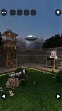 夏夜的公園和UFO游戲截圖2