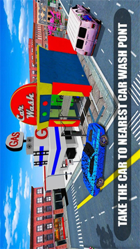 汽車(chē)洗車(chē)駕駛學(xué)校游戲截圖3