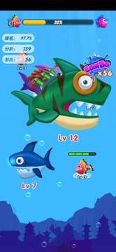 大鱼吃小鱼进化游戏截图2