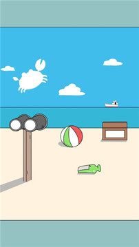 逃脫3海灘游戲截圖1