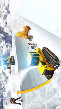 雪地挖掘機(jī)模擬器游戲截圖3