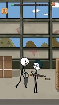 火柴人吃雞精英游戲截圖1