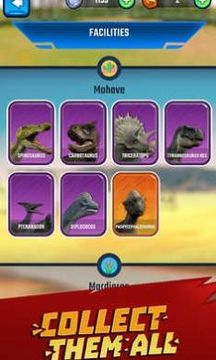 侏罗纪世界恐龙战争游戏截图3
