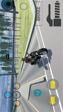 城市摩托模拟驾驶游戏截图3