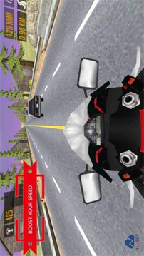 公路交通自行車賽游戲截圖2