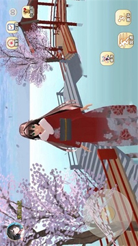 櫻花校園漢服模擬游戲截圖3