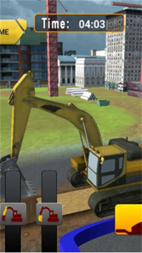 筑路工人和挖掘機游戲截圖3