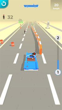 路障引車游戲截圖3