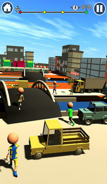 公路沖刺趣味賽3D游戲截圖3