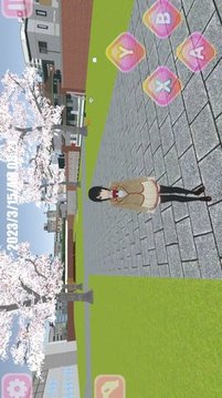 櫻花女生校園生活游戲截圖2