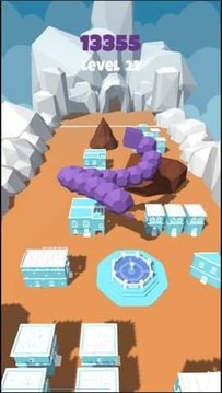 岩石怪物城市破坏游戏截图3