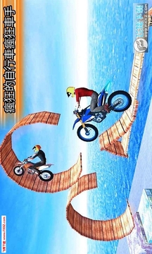 自行車3D特技游戲截圖3