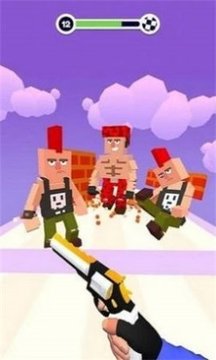 方塊工藝射擊游戲截圖1