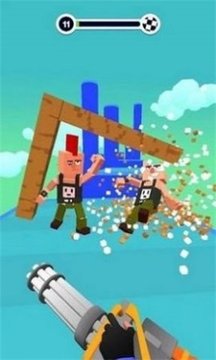 方塊工藝射擊游戲截圖3