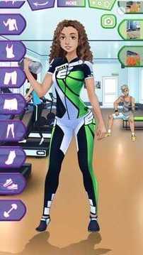 健身女孩裝扮游戲截圖1